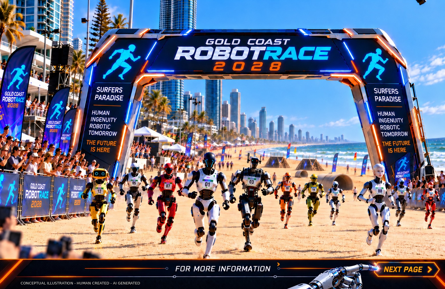 Gold Coast RobotRace 2028